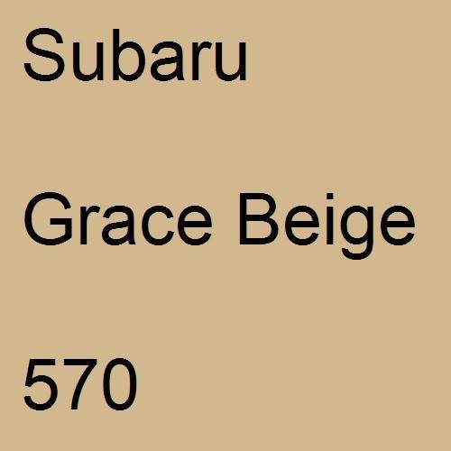 Subaru, Grace Beige, 570.